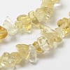 Natural Citrine Beads Strands X-G-F328-13-3