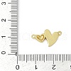 Brass Enamel Connector Charms KK-G526-05G-3