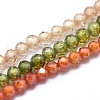 Cubic Zirconia Bead Strands G-I224-A05-1