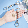 Unicraftale 2Pcs Alloy Oval Link Purse Strap Extenders FIND-UN0003-07P-4