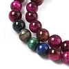 Natural Tiger Eye Beads Strands G-F591-18-6mm-06-4