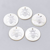 Freshwater Shell Pendants SHEL-T009-12P-1