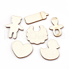 Wooden Cabochons WOOD-S040-75-1