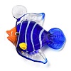 Handmade Lampwork Pendants LAMP-A004-02G-1