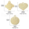 10Pcs 5 Styles Alloy Enamel Pendants ENAM-YW0003-87-3