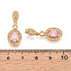 Brass Micro Pave Cubic Zirconia Pendants KK-N263-29A-G-3