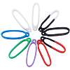 Gorgecraft 18Pcs 9 Styles Silicone Pendant SIL-GF0001-51B-1