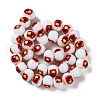 Printing Glass Beads for Necklaces Bracelets Making GLAA-B020-02A-05-3