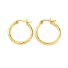 Brass Hoop Earrings for Women EJEW-I270-13A-G-4
