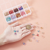 10 Colors Transparent & Frosted Czech Glass Beads KY-CJ0001-20-5