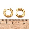 304 Stainless Steel Hoop Earrings EJEW-F339-01G-5