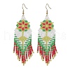 304 Stainless Steel Dangle Earring EJEW-MZ00190-1
