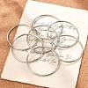 Non-Tarnish Fashion 304 Stainless Steel Buddhist Bangle Sets BJEW-L664-022A-P-7