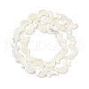 Natural White Shell Beads Strands SSHEL-10X12-4