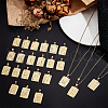 Beebeecraft 1Pc Brass Pendants NJEW-BBC0001-18F-6