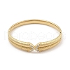 Ion Plating(IP) 304 Stainless Steel Bangles for Women BJEW-G693-06G-2