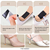 Fingerinspire 3 Sets 3 Colors Imitation Leather Anti-Loose High-heeled Shoe Laces AJEW-FG0003-43-3