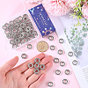 SUNNYCLUE 80Pcs Tibetan Style Alloy Spacer Beads FIND-SC0010-88-3