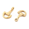 Ion Plating(IP) 304 Stainless Steel Hook Clasps STAS-C109-24G-2