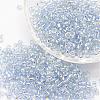 8/0 Transparent Glass Round Seed Beads SEED-J010-F8-32-1