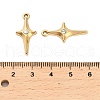 304 Stainless Steel Rhinestone Pendant STAS-U047-23G-3