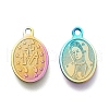 Ion Plating(IP) 304 Stainless Steel Charms STAS-M228-O01-M-3