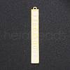 201 Stainless Steel Pendants STAS-S105-LA249-1