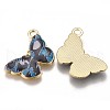 Eco-Friendly Printed Alloy Pendants ENAM-N050-43-NR-2