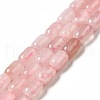 Natural Rose Quartz Beads Strands G-G980-13-1