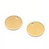 PVD Vacuum Plating 304 Stainless Steel Stamping Blank Tag Pendants STAS-T008-116-1