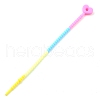 Heart Silicone Cable Ties SIL-T057-01N-1