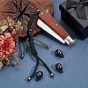 Olycraft 4Pcs Brass Beads FIND-OC0003-75A-B-5