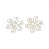 ABS Plastic Imitation Pearl Cabochons OACR-Q182-08-4