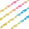 20 Yards Malan Flower and Butterfly Polyester Lace Trim OCOR-TAC0016-18H-10
