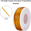 BENECREAT Round Aluminum Wire AW-BC0003-32F-1.2mm-3