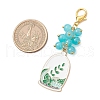 2Pcs Alloy Enamel Pendant Decorations HJEW-JM03287-3