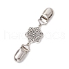 2Pcs Alloy & Iron Cardigan Clips JEWB-BR00183-4