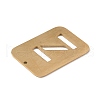 Ion Plating(IP) 304 Stainless Steel Pendants STAS-K216-49Z-G-3