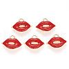 Alloy Enamel Pendants ENAM-S121-093-2