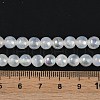 Plating Natural Selenite Beads Strands G-G120-A01-01-5