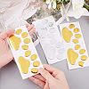 SUPERFINDINGS 9 Styles Waterproof Plastic Wall Stickers DIY-FH0003-73-3
