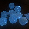 Luminous Plating Acrylic Beads PW-WG10111-01-2