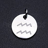 201 Stainless Steel Charms STAS-T049-T643-11P-1