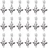 CHGCRAFT 36Pcs Tibetan Style Alloy European Dangle Charms FIND-CA0005-60-1