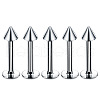 304 Stainless Steel Cone Internally Threaded Labrets for Women Men WG9B6EB-05-1