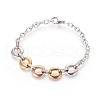 304 Stainless Steel Bracelets BJEW-H600-14-1