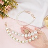   3Pcs 3 Style ABS Plastic Imitation Pearl Beaded Bag Handles DIY-PH0013-29-3