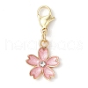 15Pcs Alloy Enamel Pendant Decorations HJEW-JM02554-4
