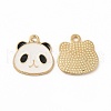 Alloy Enamel Pendants PALLOY-I217-20G-1