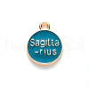 Alloy Enamel Pendants ENAM-S124-01A-05F-3